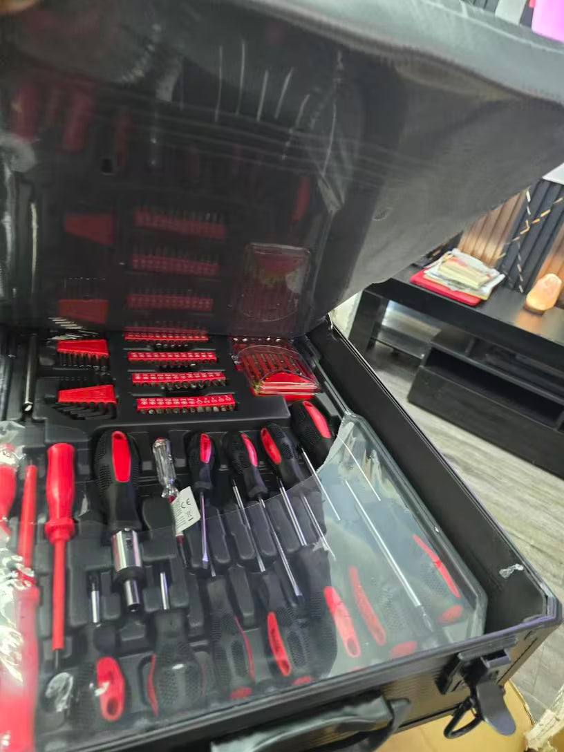 Professional Tool Set, Multi-functional Toolbox, Portable Design, For Home And Car Repair